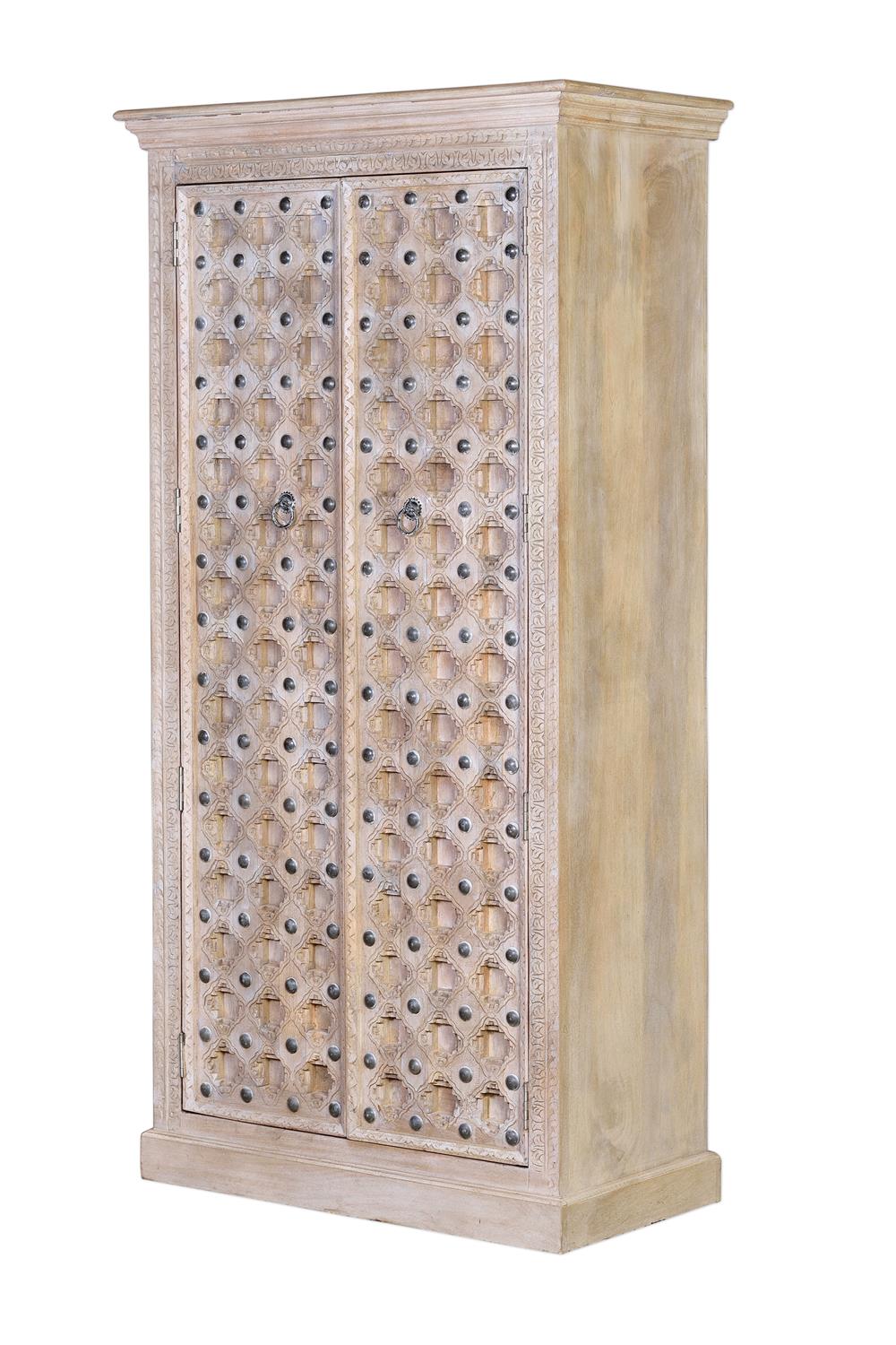 Dulap din Lemn de Mango cu Detalii din Fier Giner y Colomer