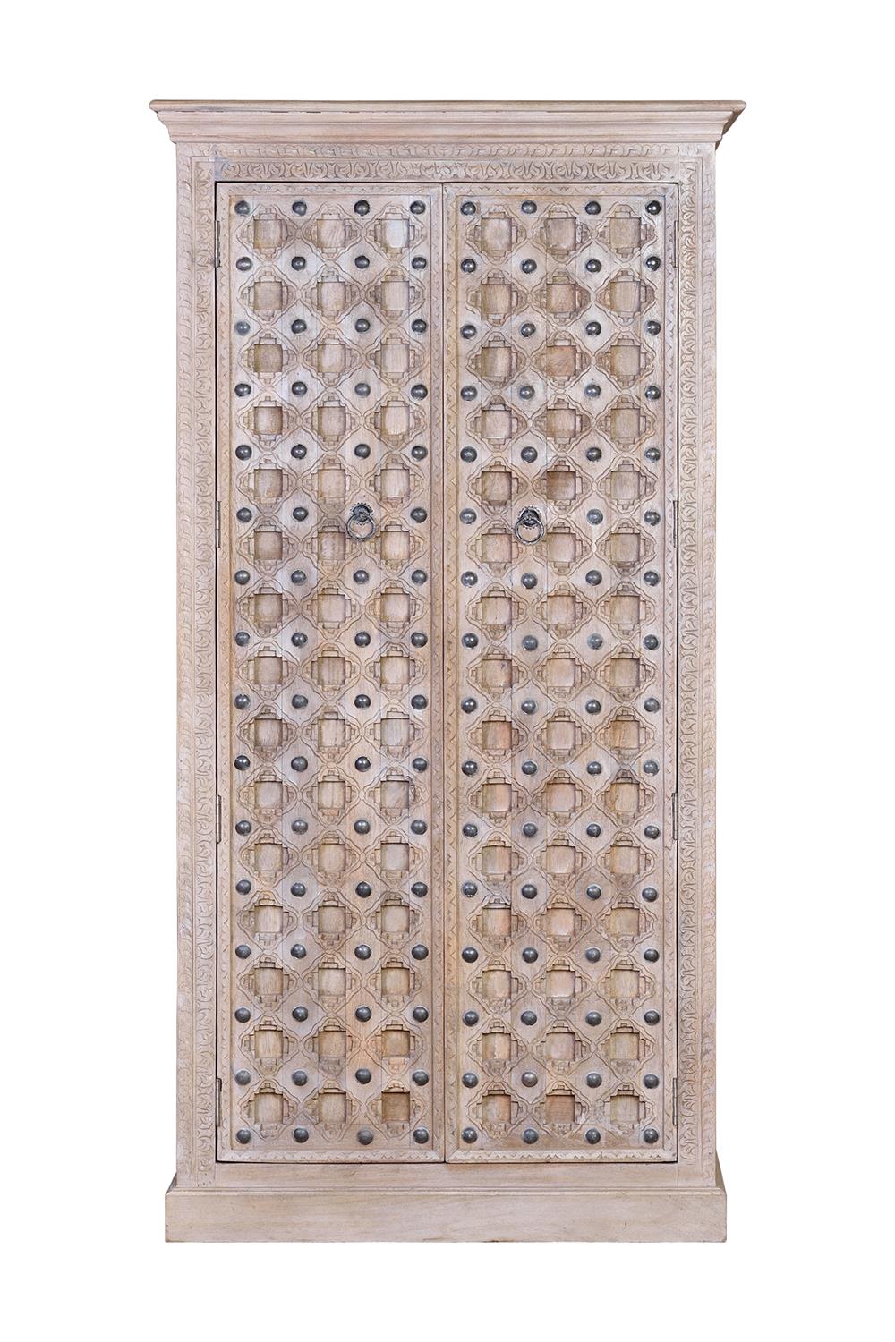 Dulap din Lemn de Mango cu Detalii din Fier Giner y Colomer