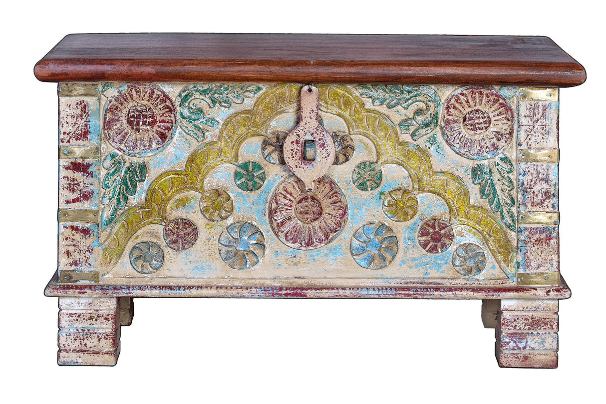 Cufar din Lemn de Mango cu Capac Deschis Giner y Colomer