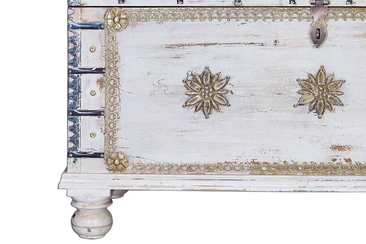 Comoda din Lemn de Mango cu Detalii de Bronz Giner y Colomer