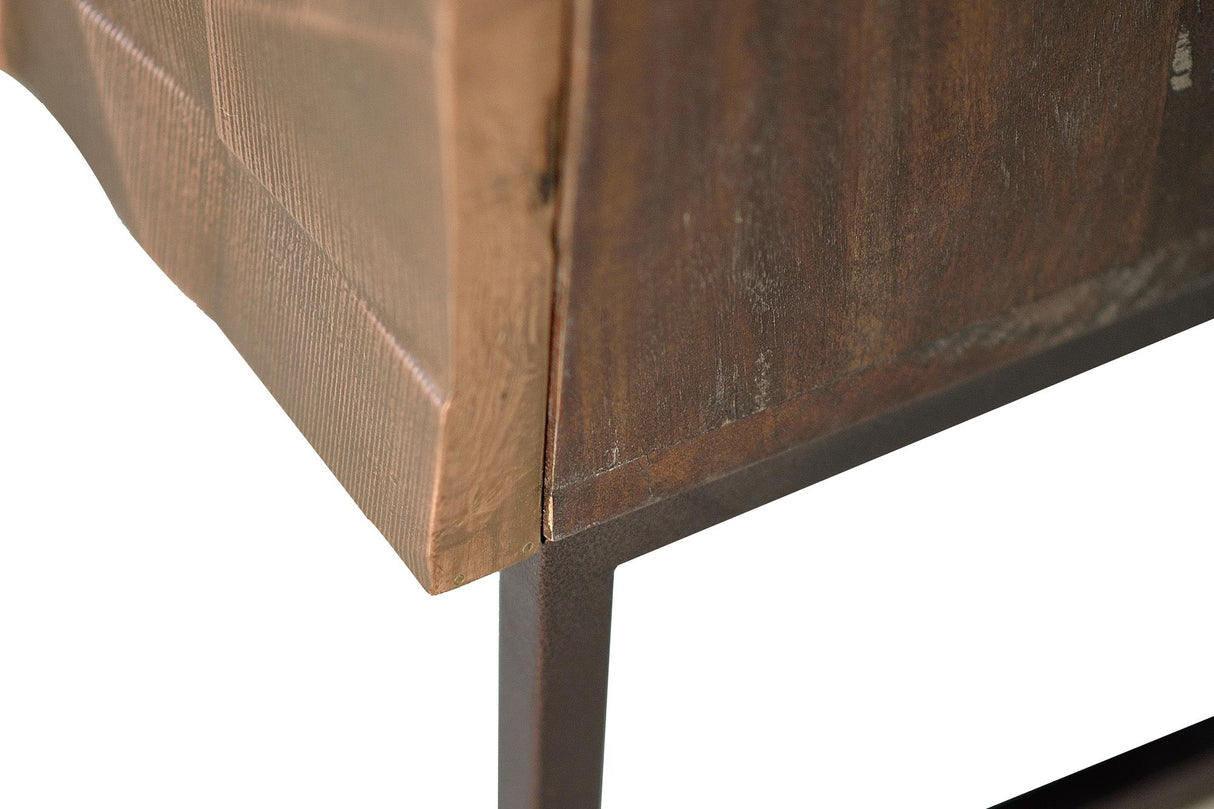 Comoda TV din Lemn de Mango cu Detalii din Bronz Giner y Colomer