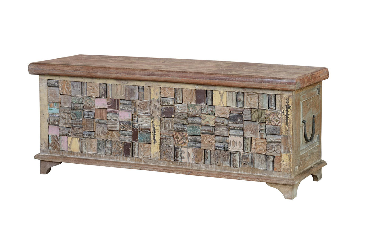 Cufar din Lemn de Mango cu Capacitate Mare de Depozitare Giner y Colomer