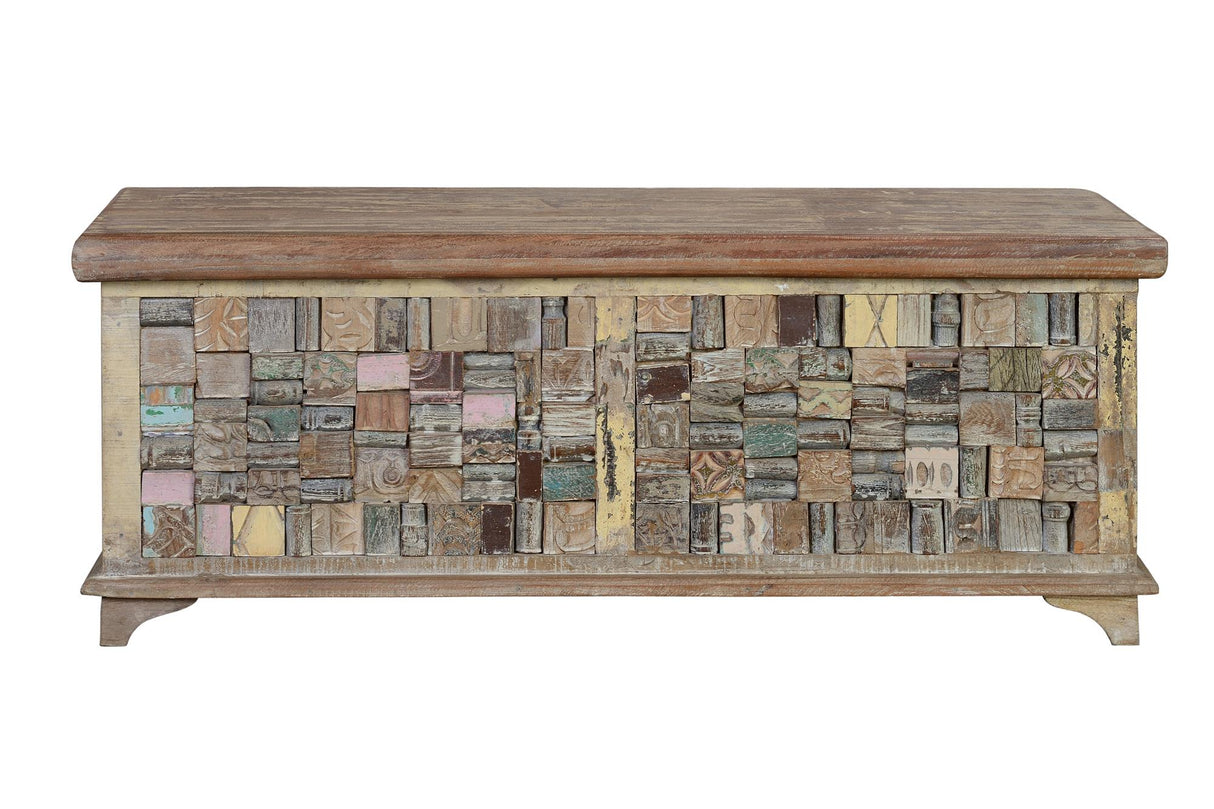 Cufar din Lemn de Mango cu Capacitate Mare de Depozitare Giner y Colomer