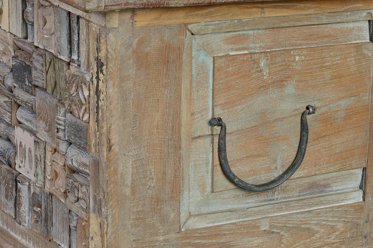 Cufar din Lemn de Mango cu Capacitate Mare de Depozitare Giner y Colomer