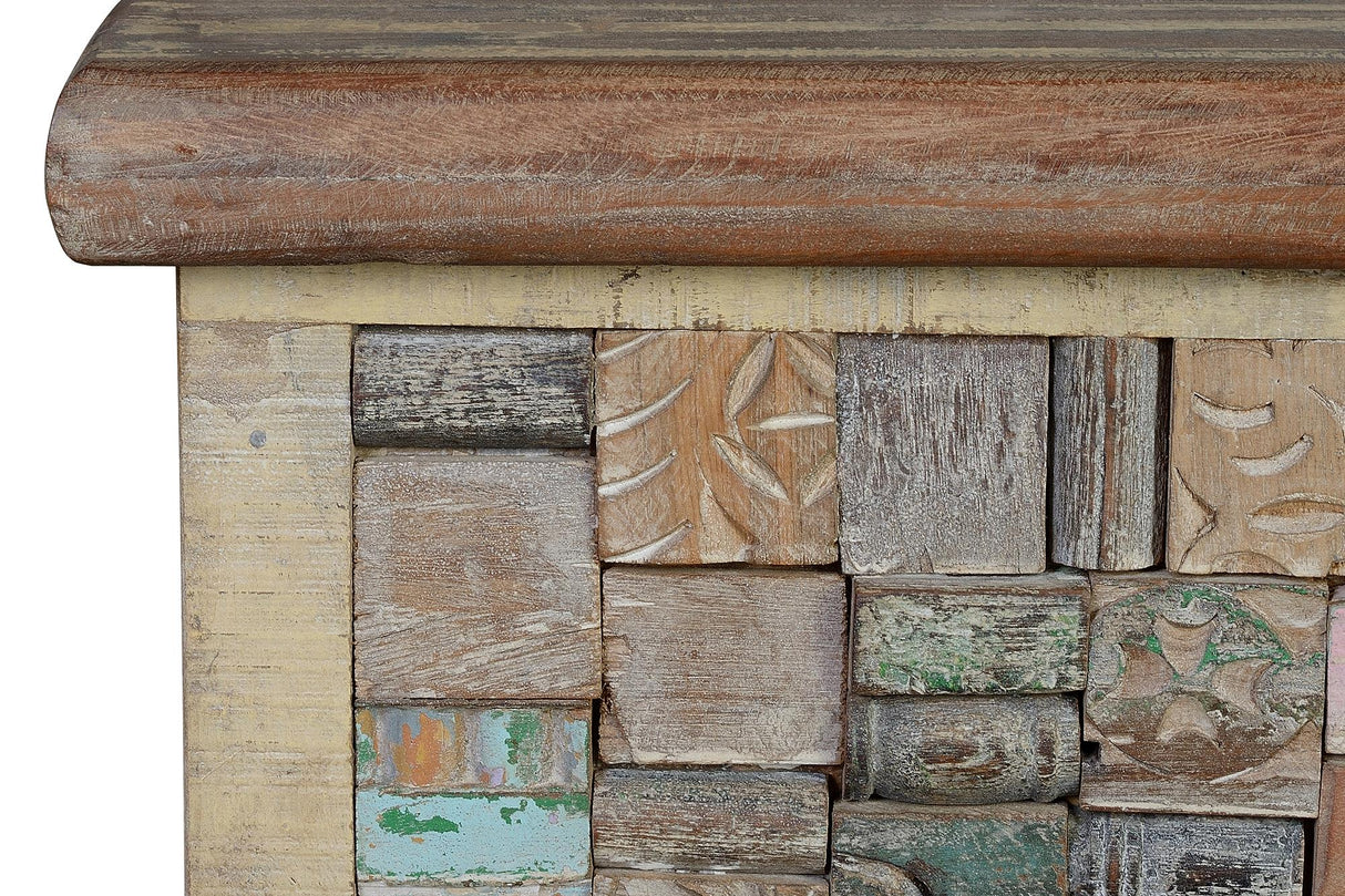 Cufar din Lemn de Mango cu Capacitate Mare de Depozitare Giner y Colomer