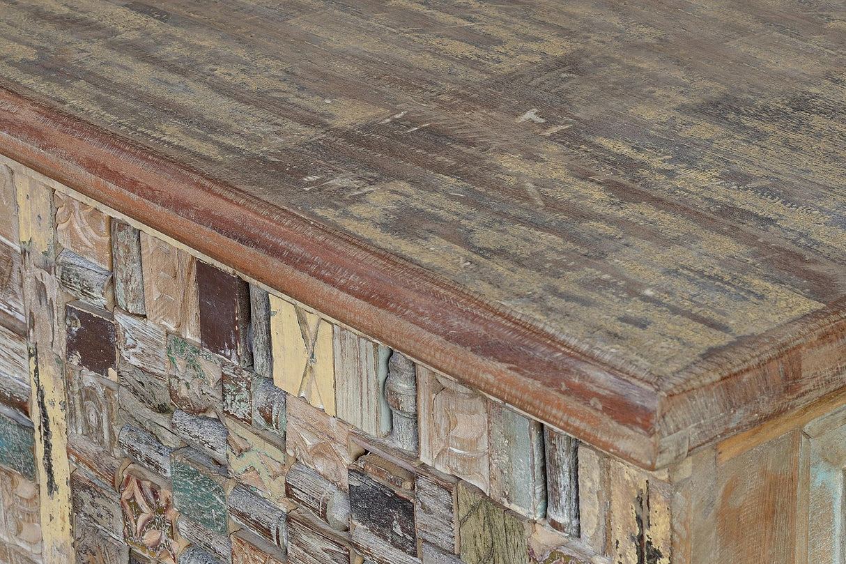 Cufar din Lemn de Mango cu Capacitate Mare de Depozitare Giner y Colomer