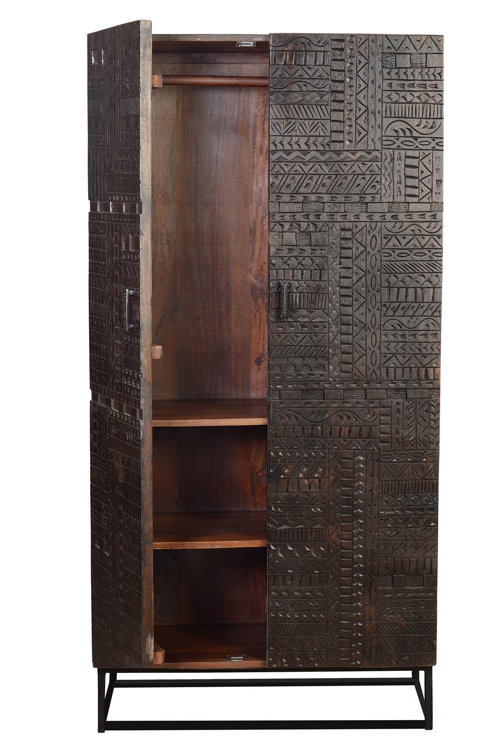 Dulap Gilda din Lemn de Mango cu Baza din Fier Giner y Colomer