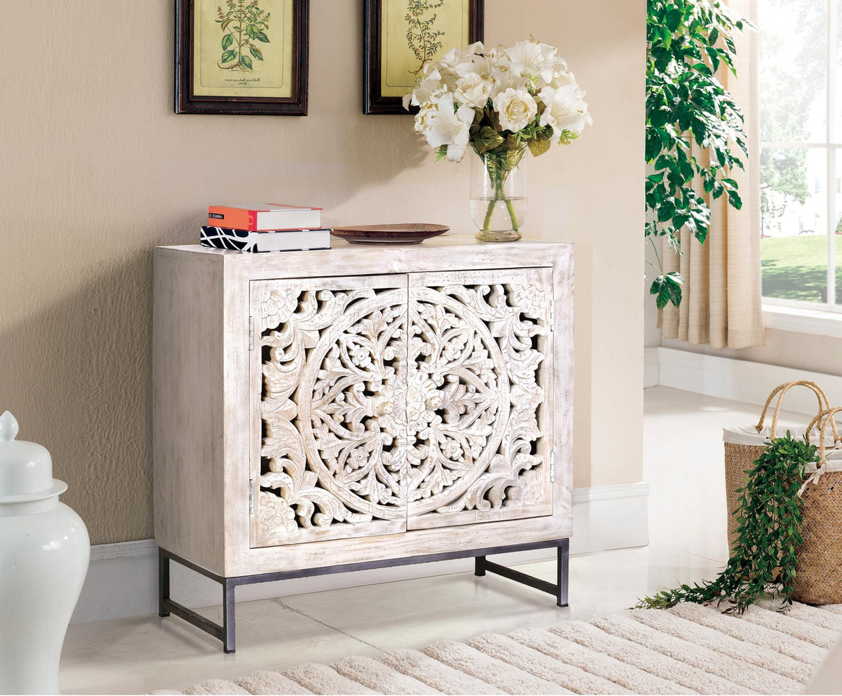 Comoda din Lemn de Mango cu Baza din Fier Giner y Colomer