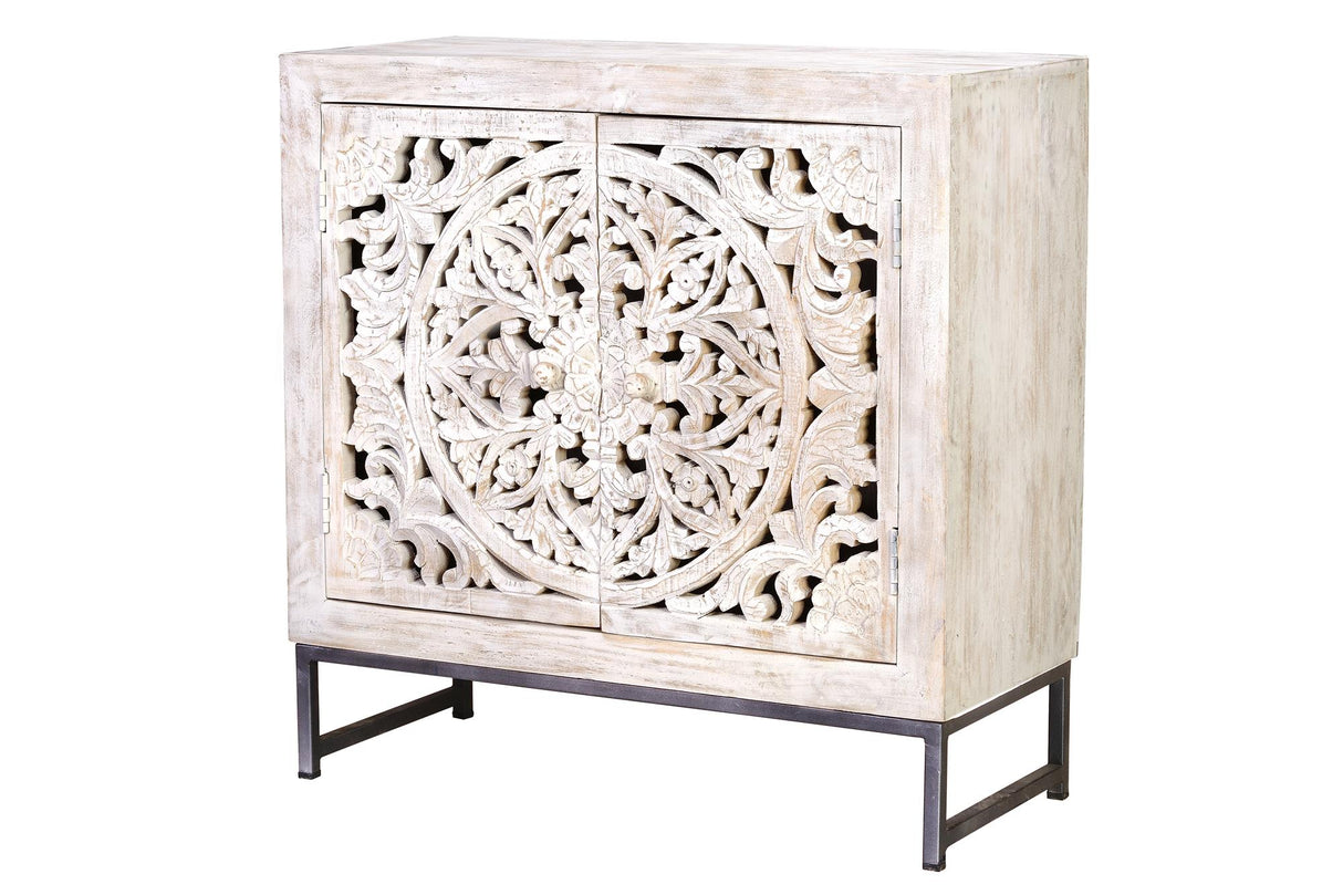 Comoda din Lemn de Mango cu Baza din Fier Giner y Colomer