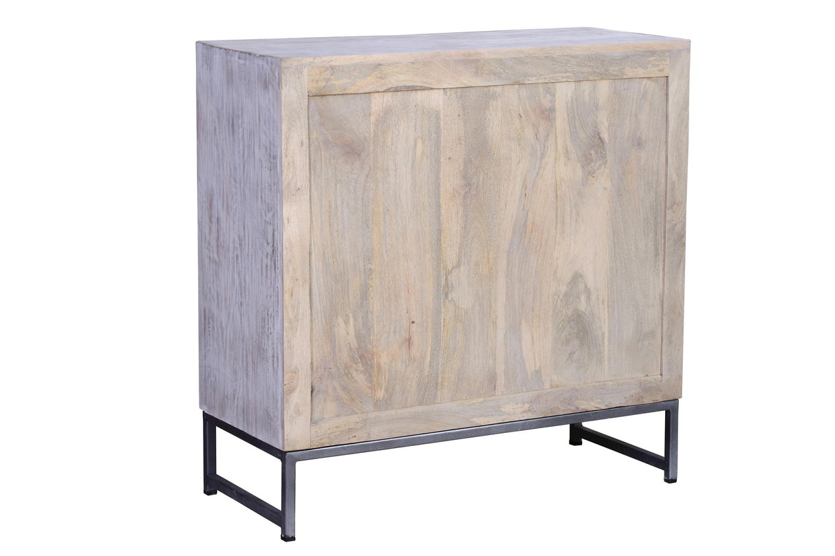 Comoda din Lemn de Mango cu Baza din Fier Giner y Colomer