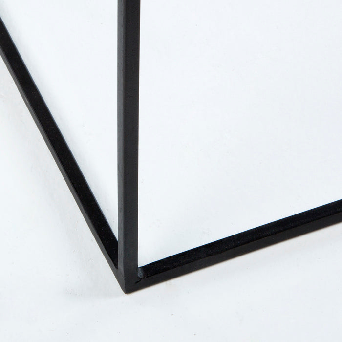 Consola Metalica Neagra Thai Natura