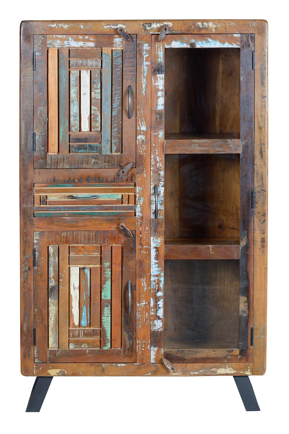 Dulap din Lemn de Mango cu Picioare Metalice Giner y Colomer