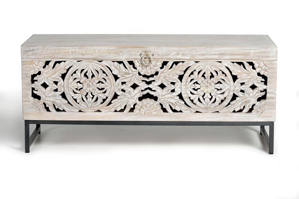 Cufar din Lemn de Mango cu Baza Metalica Giner y Colomer