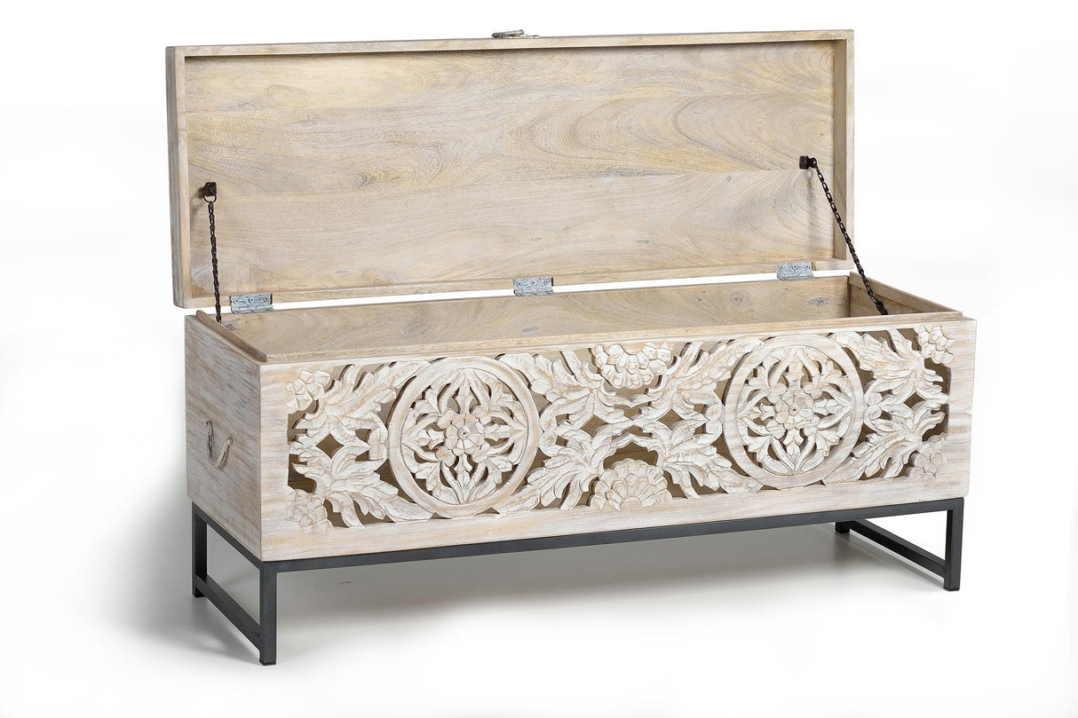 Cufar din Lemn de Mango cu Baza Metalica Giner y Colomer