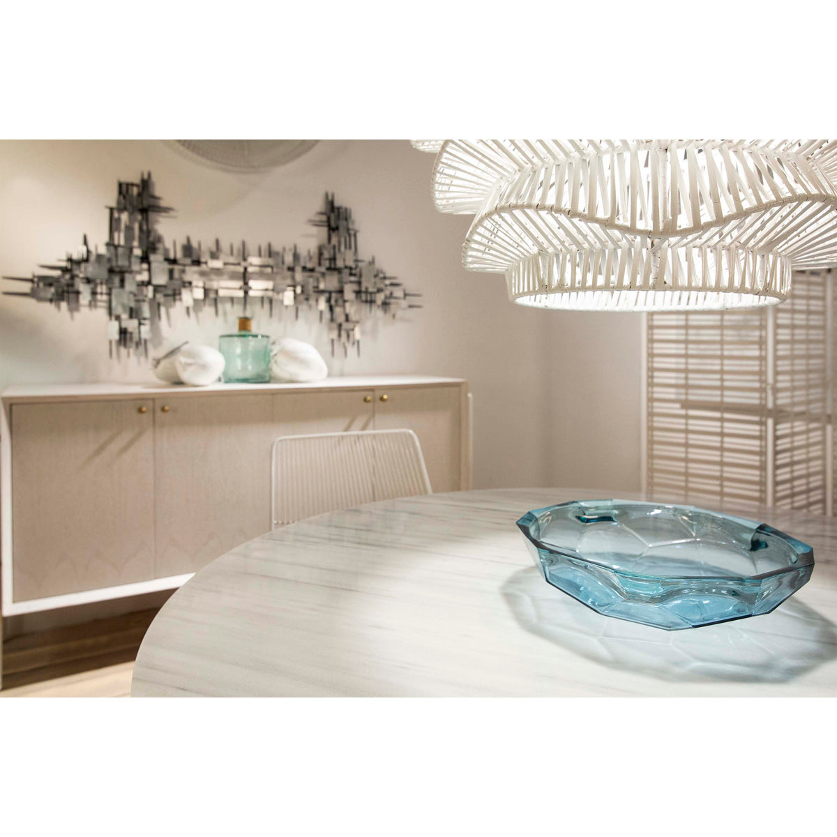 Vas de Sticla si cu Papura Naturala Thai Natura