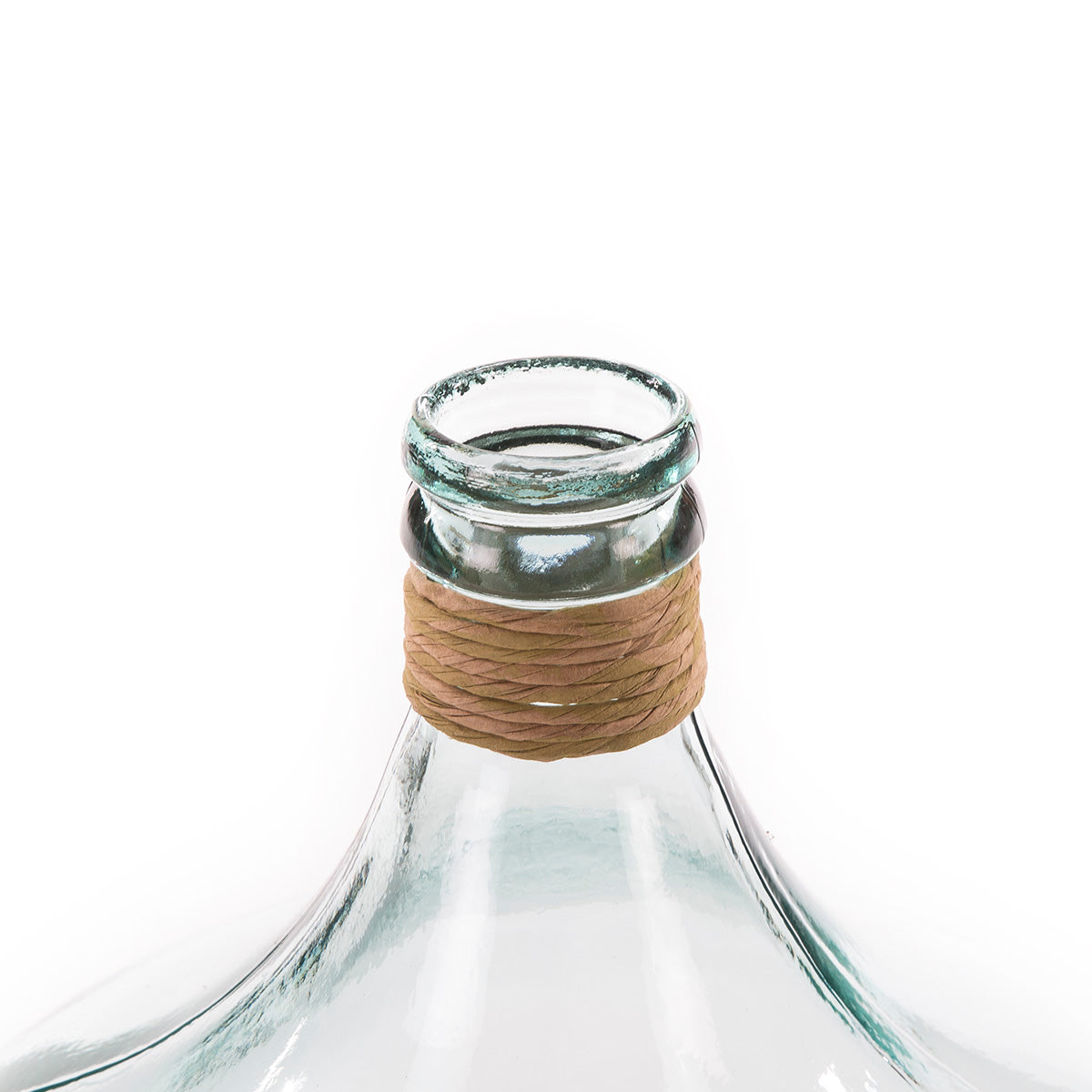 Vas din Sticla Stuf Natural Flori Decor Thai Natura