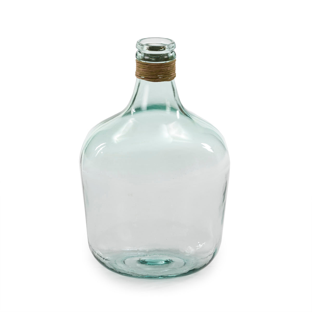 Vas din Sticla Stuf Natural Flori Decor Thai Natura