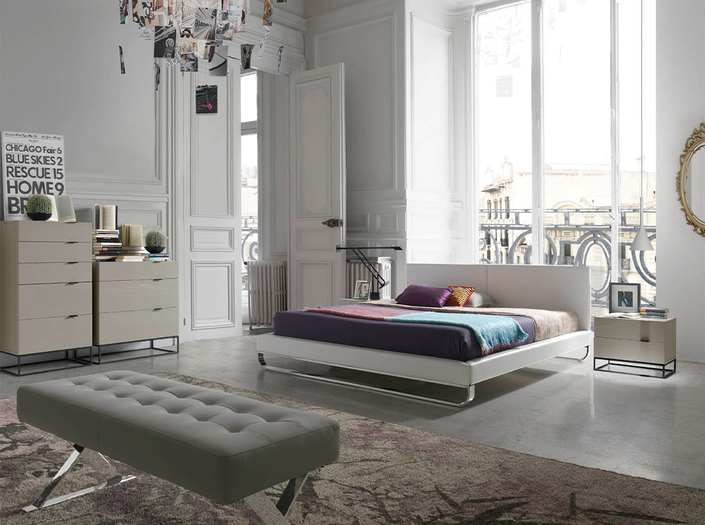 Noptiera Neagra din DM cu Structura de Otel Angel Cerda