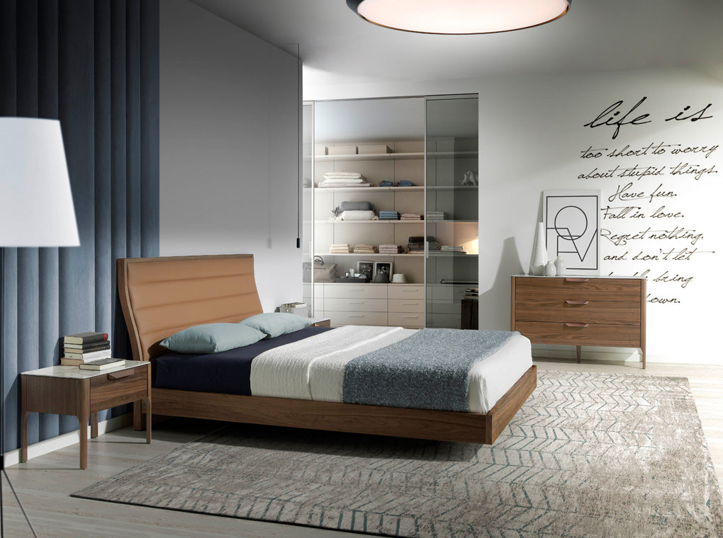 Comoda cu Aspect de Marmura din Nuc si Fibra de Sticla Angel Cerda