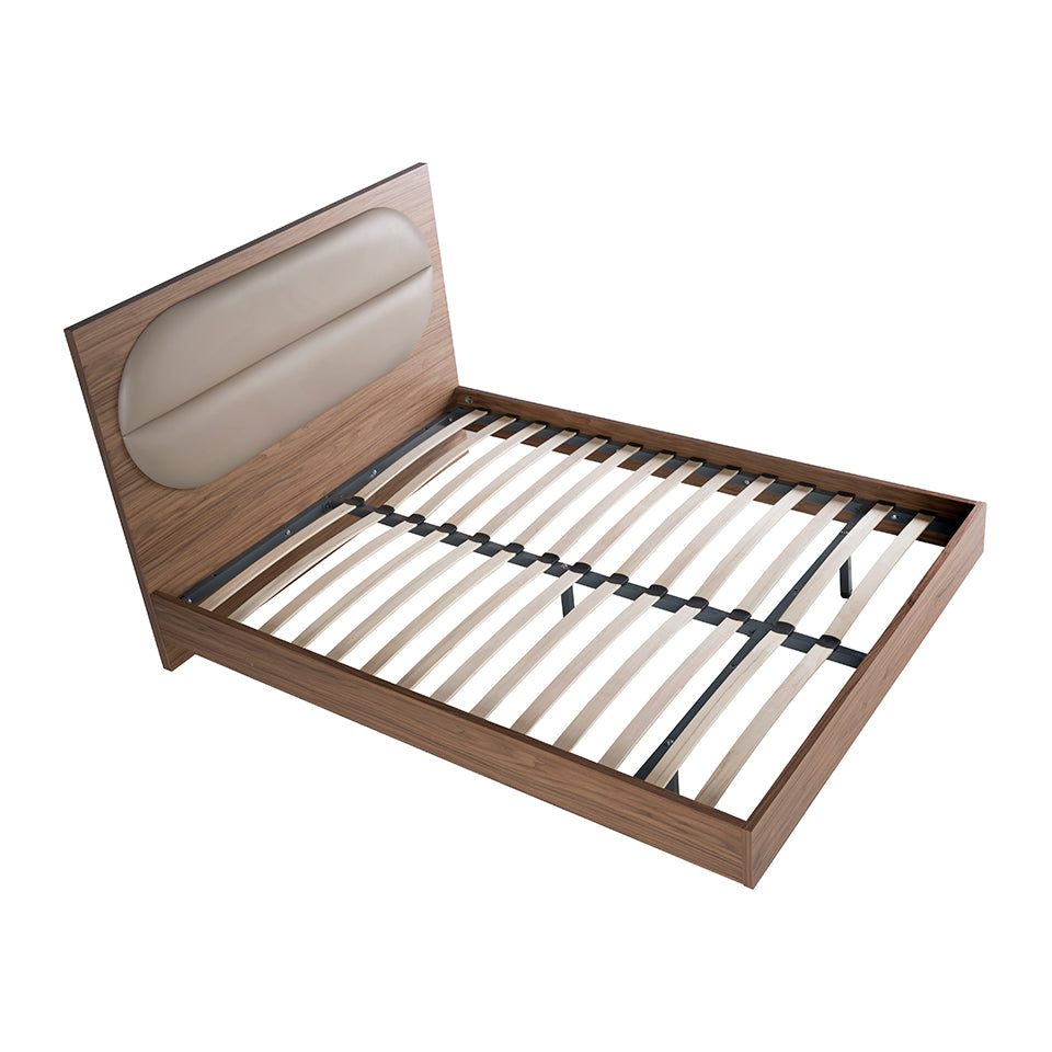 Pat Raldia Dublu din Eco-Piele Nuc si Mink Angel Cerda