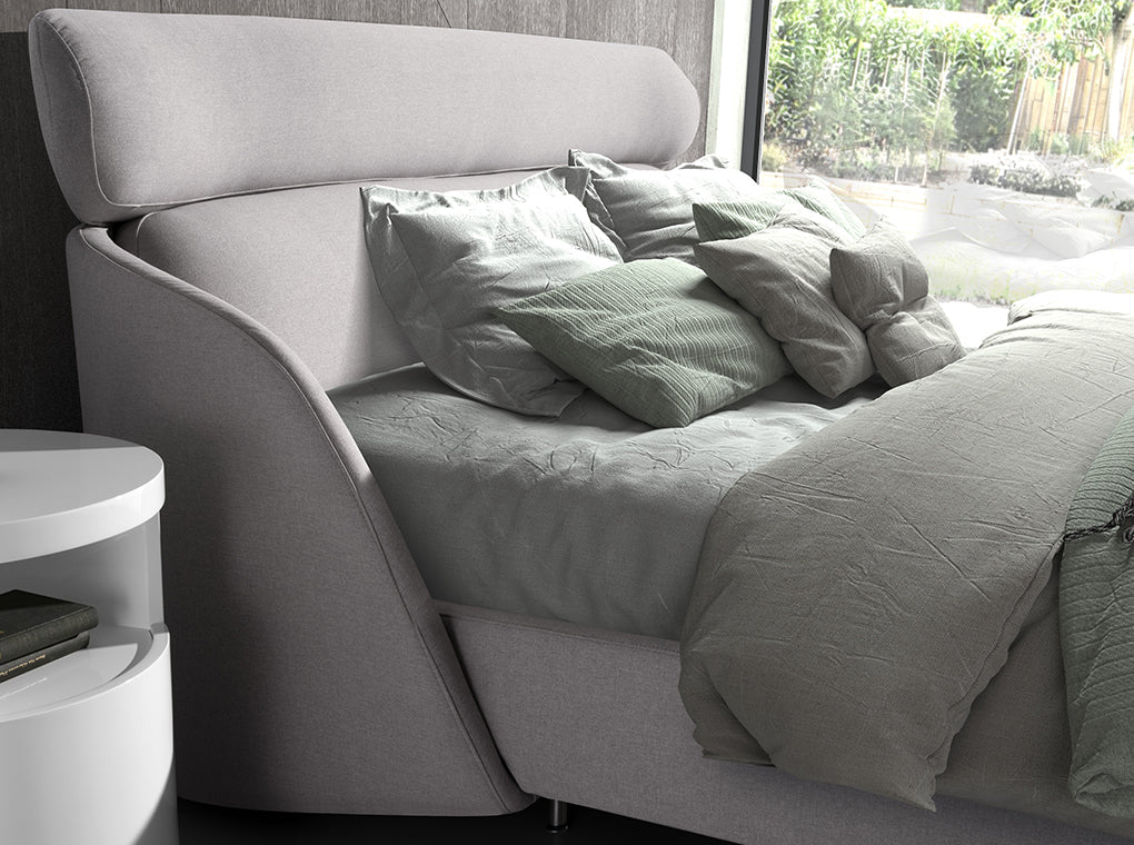 Pat Dublu Carmela Stofa Gri Deschis Angel Cerda