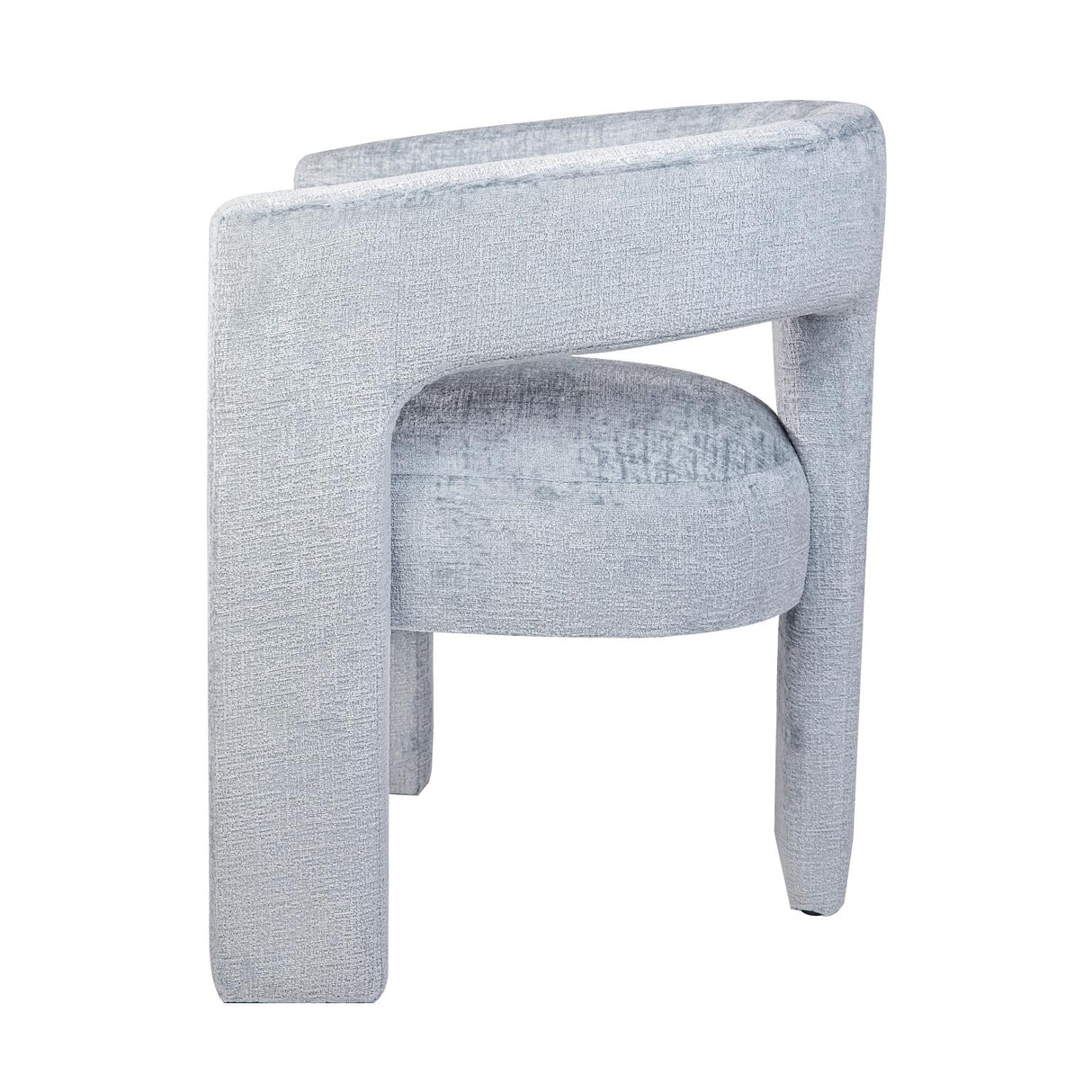 Scaun Catifea Gri/Albastru Deschis Avangarde Livin Hill