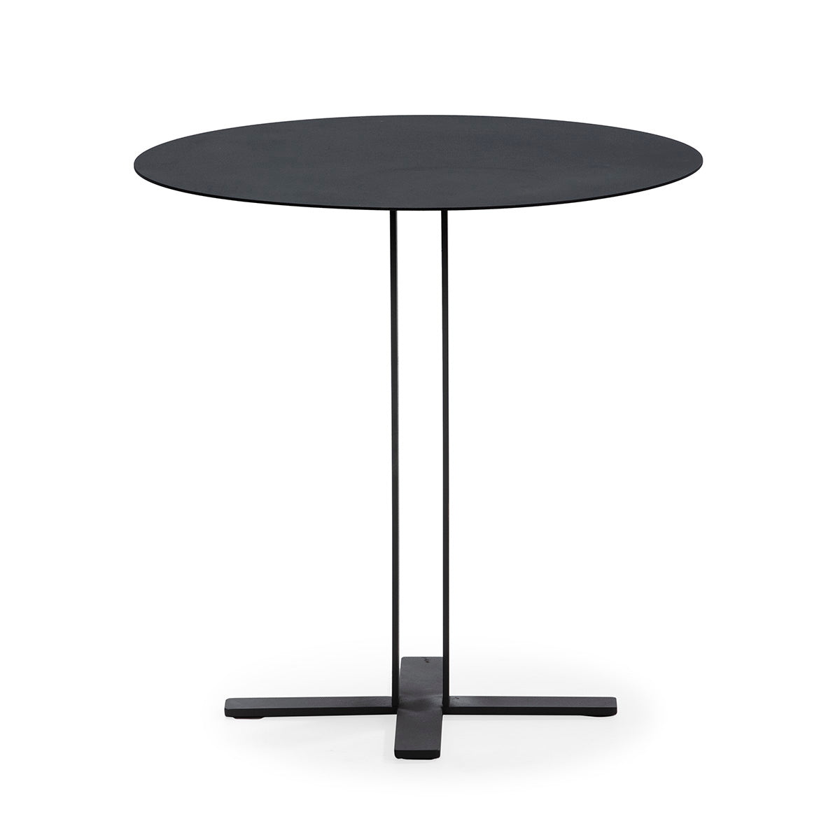 Masa Laterala Metal Negru Minimalist Thai Natura