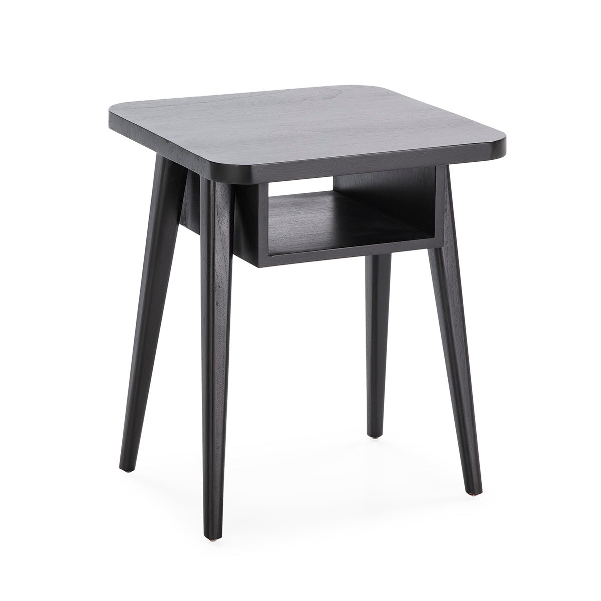 Noptiera Neagra din Lemn Thai Natura