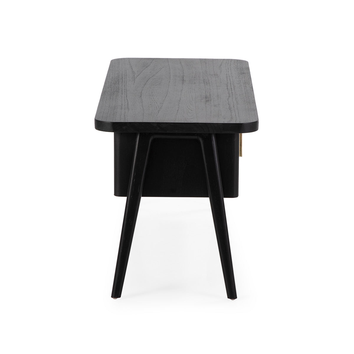 Comoda TV din Lemn Negru Modern Thai Natura