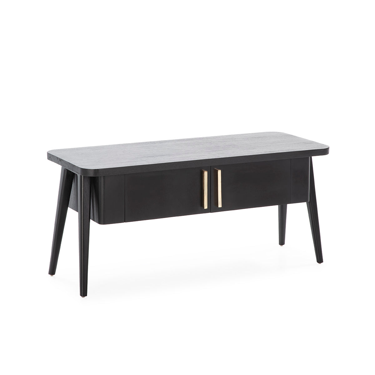 Comoda TV din Lemn Negru Modern Thai Natura