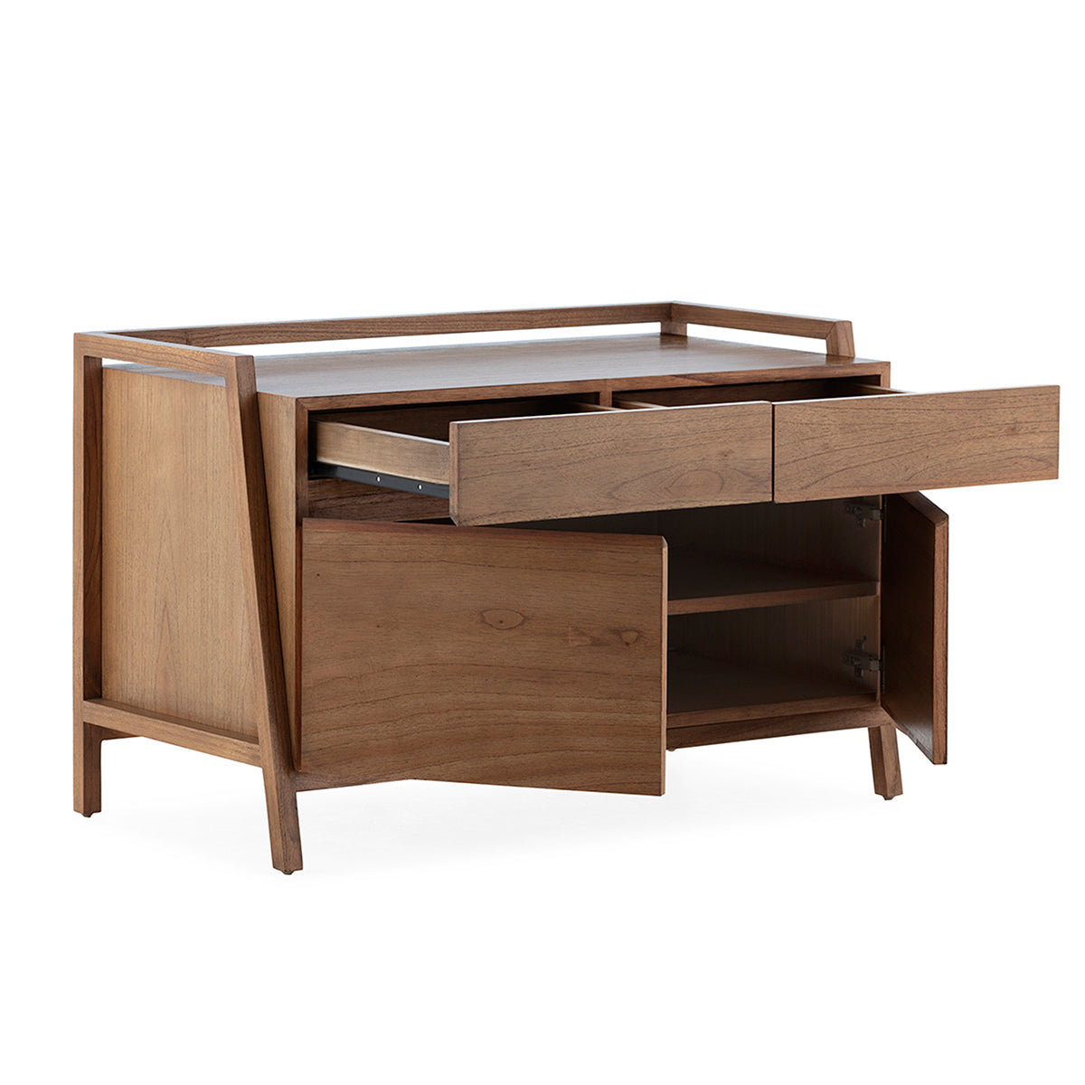 Comoda din Lemn de Cedru cu Finisaj Lucios Thai Natura