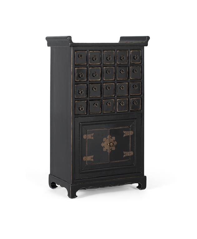 Dulap din Lemn de Pin Vechi cu 20 de Sertare si 2 Usi Giner y Colomer