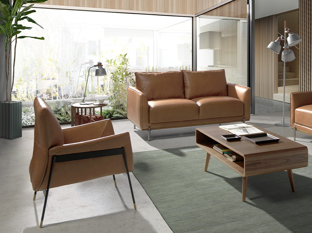 Veioza din Otel Gri si Detalii de Bronz Angel Cerda