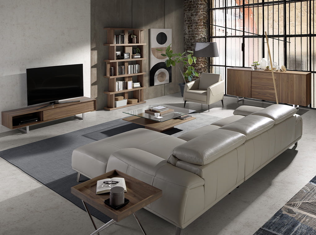 Lampadar din Stejar cu Suport Metalic Angel Cerda