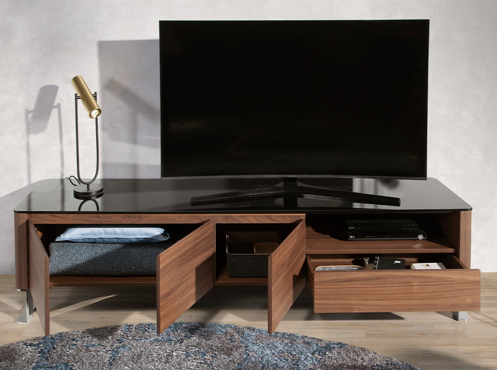 Veioza din Otel Aurit si Negru Angel Cerda