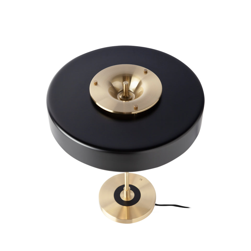 Veioza din Aluminiu Aurit si Negru Angel Cerda