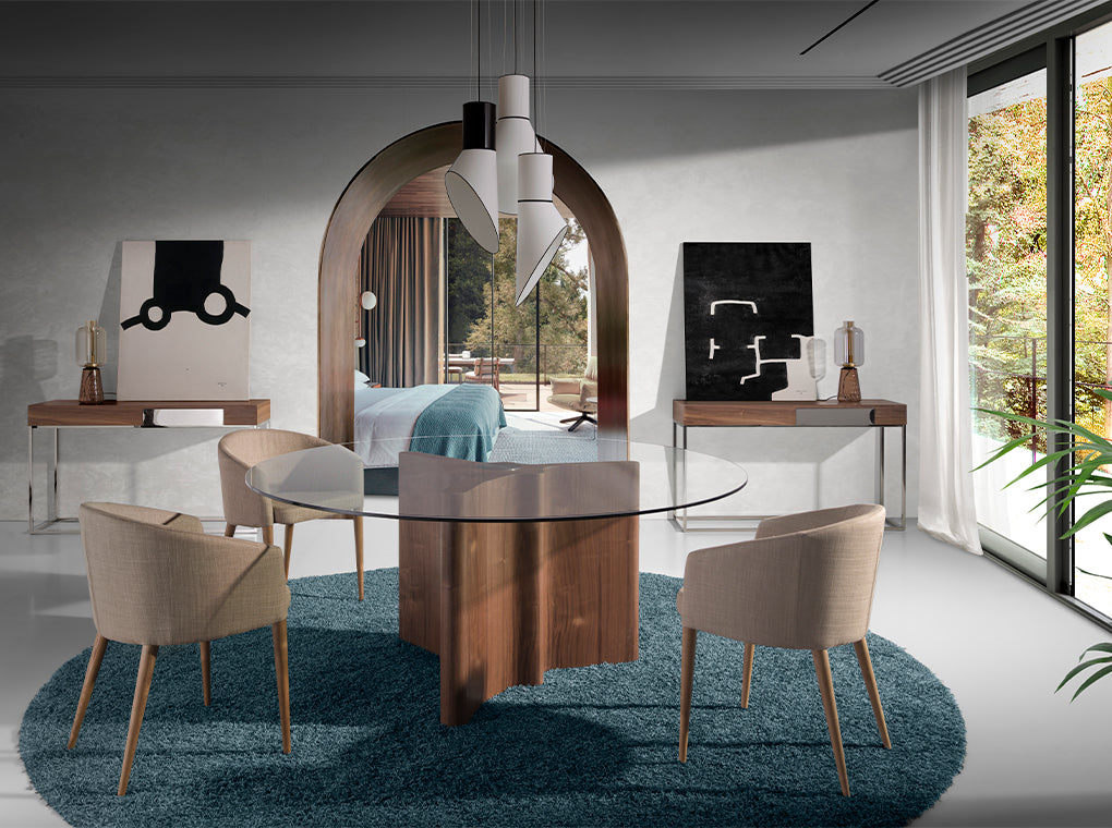 Veioza din Sticla Fumurie Angel Cerda