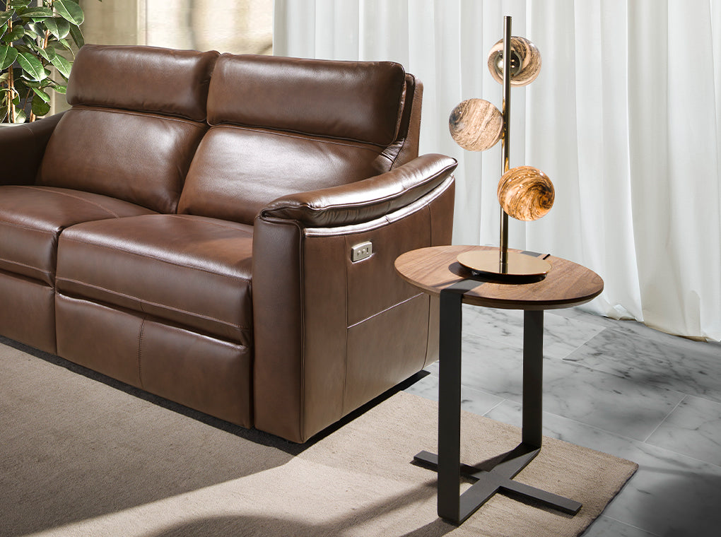 Veioza din Otel Inoxidabil cu Sfere de Sticla Angel Cerda