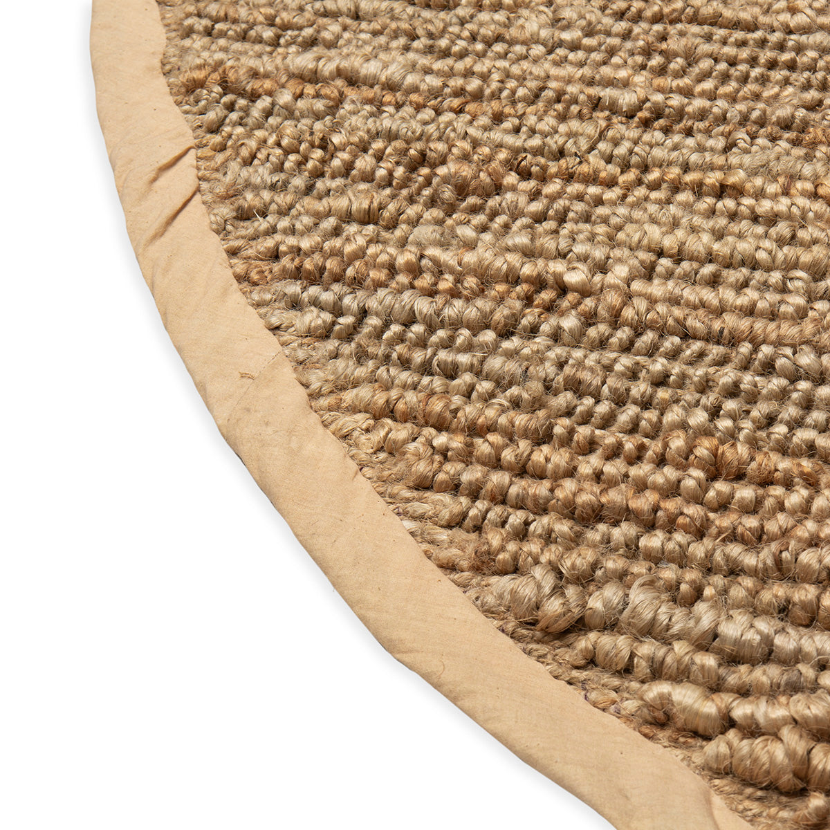Covor din Iuta Bumbac Natural de Dimensiune Mare Thai Natura