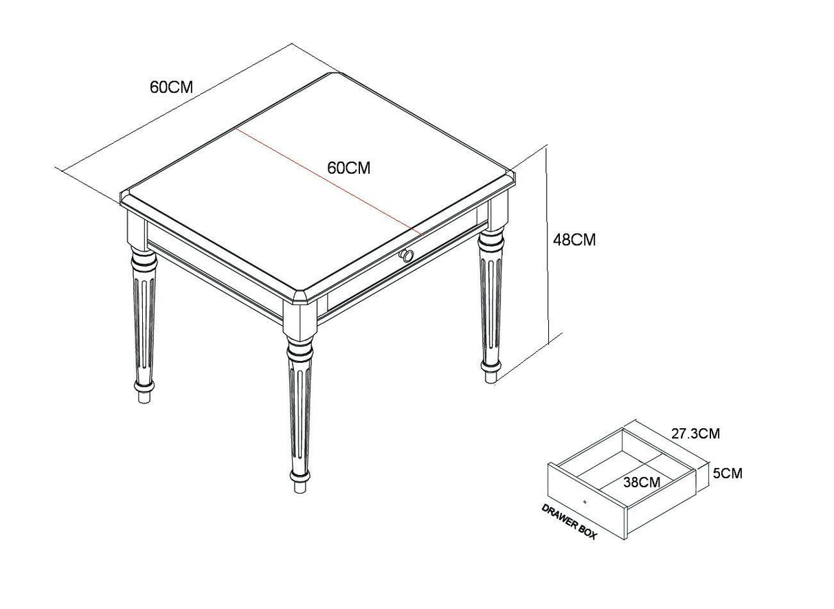 Masa de Cafea din Stejar Suport Metalic Pictata Manual Stilul Provence Livin Hill