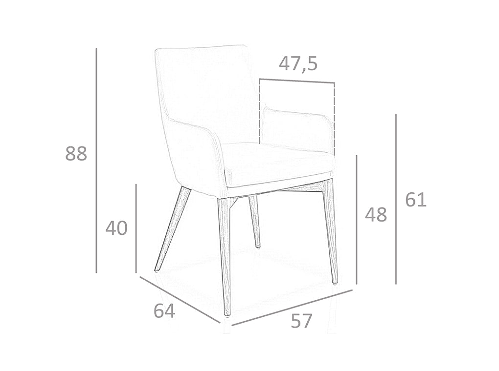 Scaun Tapitat cu Piele Ecologica Alba Angel Cerda