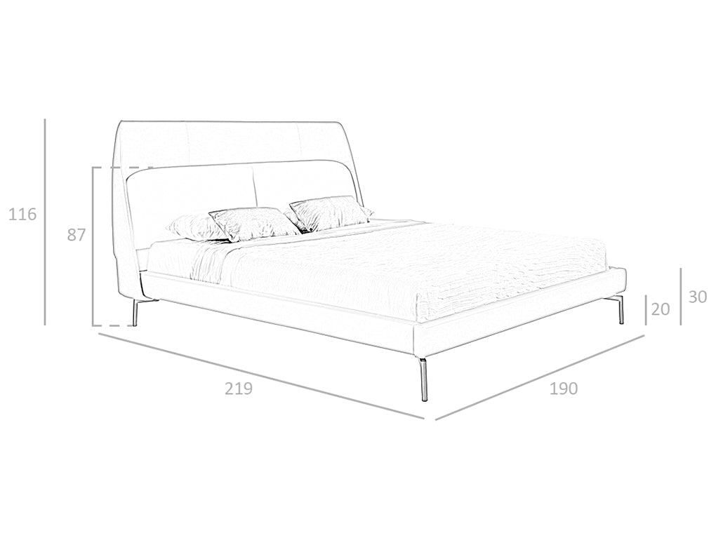 Pat Tapitat cu Piele Ecologica Maro si Alba Angel Cerda