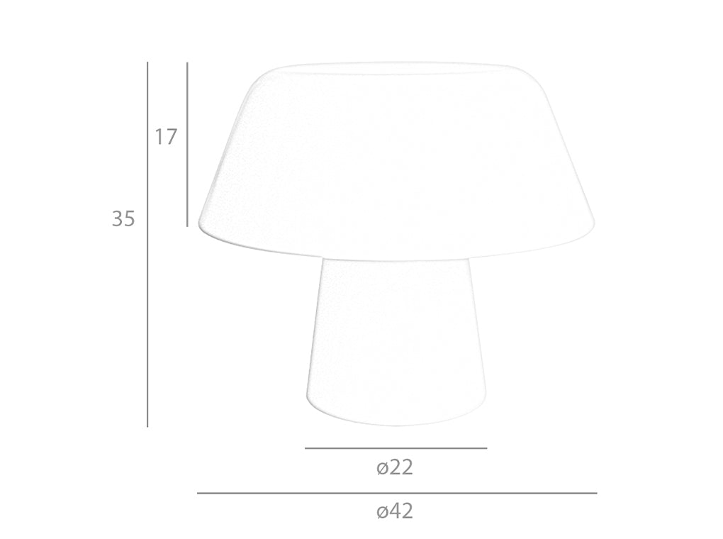 Veioza din Otel Negru cu Design Modern Angel Cerda