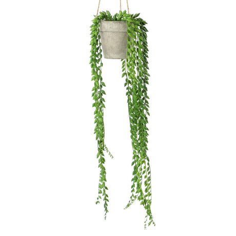 Floare Artificiala Sencio in Ghiveci Verde 10x10x54 cm