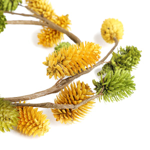 Floare Artificiala Amarelo Galbena de 15 cm