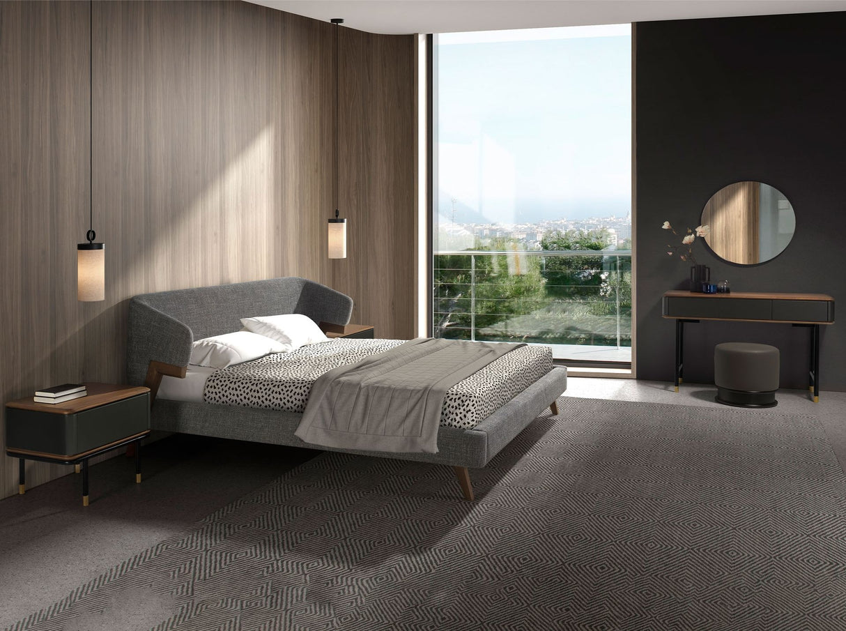 Oglinda Rotunda cu Rama din Nuc Angel Cerda