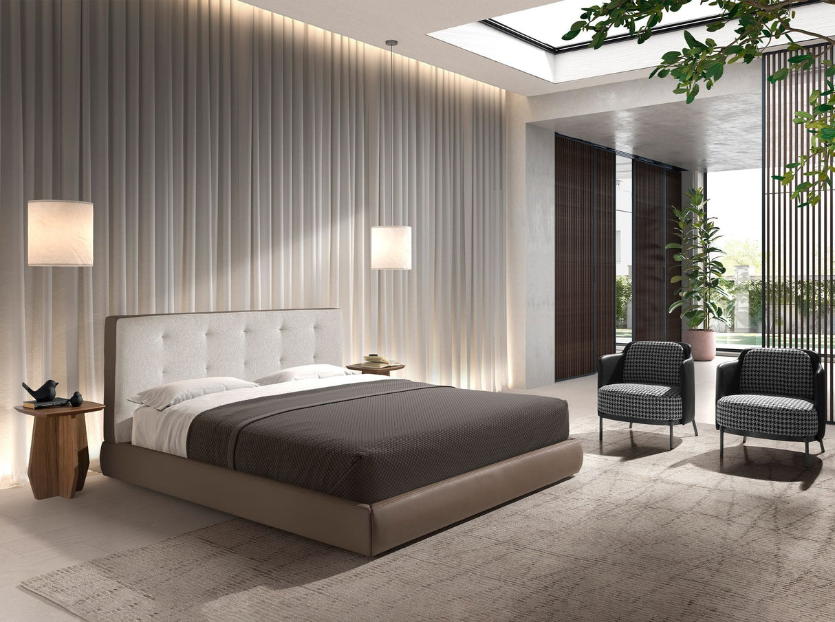 Pat din Piele Eco Maro 180x200cm 7174 Angel Cerda