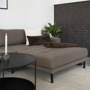 Canapea Lido Lounge Maro cu Picioare Negre House Nordic