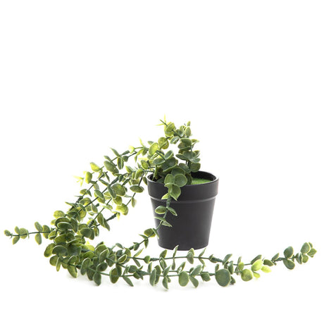 Floare Artificiala Eucalyptus Pistachio de 50 cm