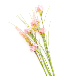 Floare Artificiala Meadow Roz de 53 cm